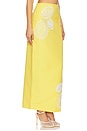 view 2 of 6 Carly Maxi Skirt in Lemon