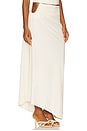 view 2 of 6 Shelby Maxi Skirt in Eggshell