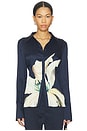 view 1 of 4 Lilian Shirt in Midnight Lilium