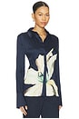 view 2 of 4 Lilian Shirt in Midnight Lilium