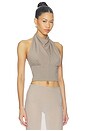 view 2 of 4 Lumi Top in Taupe