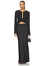 view 5 of 5 Yeirah Long Sleeve Top in Black