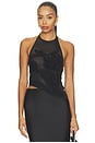 view 1 of 4 Reina Bustier Top in Black