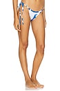 view 2 of 5 Jasmin Tie Bikini Brief in Shapes