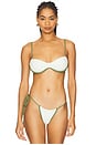 view 1 of 4 Sutton Bikini Top in Honeydew
