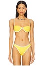 view 1 of 4 Amna Balconette in Lemon