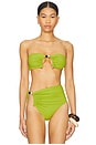 view 1 of 5 Zhara Strapless Top in Fennel