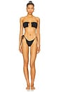 view 5 of 5 BAS DE MAILLOT DE BAIN JASMIN in Black