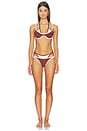 view 4 of 4 TRAJE DE BAÑO CLEMENCE in Carob