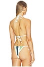 view 3 of 4 Karah Triangle Top in Azurea