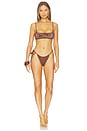 view 4 of 4 Karah Tie Brief in Toffee
