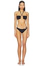 view 4 of 4 BRAGUITA BIKINI SARINA in Black