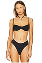 view 1 of 4 Sutton Bikini Top in Black