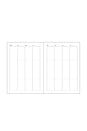 view 5 of 5 Undated Weekly Planner Insert Sunday 6 Ring in 