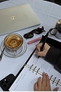 view 6 of 5 Social Media Planner Insert 6 Ring in 