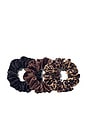 view 1 of 2 Hair Scrunchies in Leopard Tonal