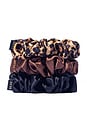 view 2 of 2 Hair Scrunchies in Leopard Tonal