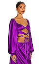 view 2 of 4 Estela Top in Purple