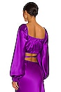 view 3 of 4 Estela Top in Purple