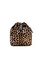 view 2 of 4 The Midi Bucket Bag in Jaguar Print