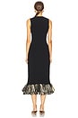 view 3 of 3 Boa Knit Raffia Dress in Black