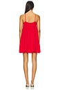 view 3 of 3 Cleo Crepe Mini Dress in Lucky Red