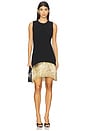 view 1 of 4 Bowie Fringe Dress in Black