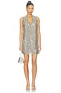 view 1 of 4 Fountain Sequin Dress in Satellite Silver