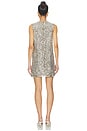 view 3 of 4 Fountain Sequin Dress in Satellite Silver