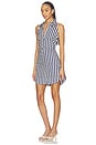 view 2 of 4 Loch Mini Dress in Navy & Cream