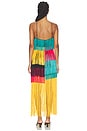 view 3 of 4 VESTIDO DREA FRINGE in Vibrant Multi Fringe