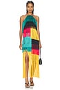 view 4 of 4 VESTIDO DREA FRINGE in Vibrant Multi Fringe