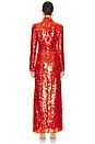 view 3 of 4 VESTIDO SCULPTY SEQUIN in Chili