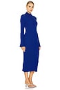 view 3 of 5 Zumi Textured Knit Dress in Matisse Blue