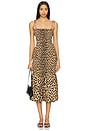 view 1 of 3 Canto Smocked Poplin Dress in Leopard