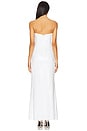 view 3 of 4 Sculpty Strapless Sequin Dress in Macadamia