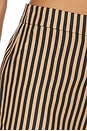 view 6 of 7 SIMONMILLE Como Linen Short in Black & Tan Stripe