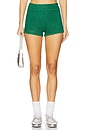 view 1 of 6 Marzo Crochet Shorts in Gummy Green
