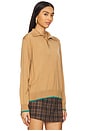 view 2 of 4 Marcel Polo Sweater in Khaki
