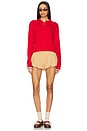 view 4 of 4 Marcel Polo Sweater in Lucky Red
