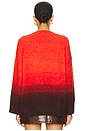view 3 of 4 Leith Ombre Sweater in Coral Ombre