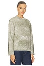 view 2 of 5 СВИТЕР CHER TINSEL KNIT in Satellite Silver