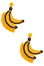 view 1 of 2 BOUCLES D'OREILLES BANANA in Yellow
