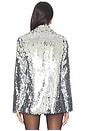 view 3 of 5 Leon Sequin Blazer in Satellite Silver