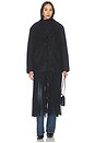 view 2 of 4 Vero Fringe Coat in Black