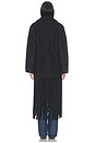 view 5 of 4 Vero Fringe Coat in Black