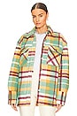 view 1 of 4 Orgi Shacket in Astronomer Plaid-Large