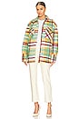 view 4 of 4 Orgi Shacket in Astronomer Plaid-Large