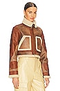 view 3 of 5 Mini Jetz Jacket in Choco Brown
