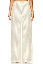 view 4 of 6 Bloo Linen Pant in Cream Pinstripe